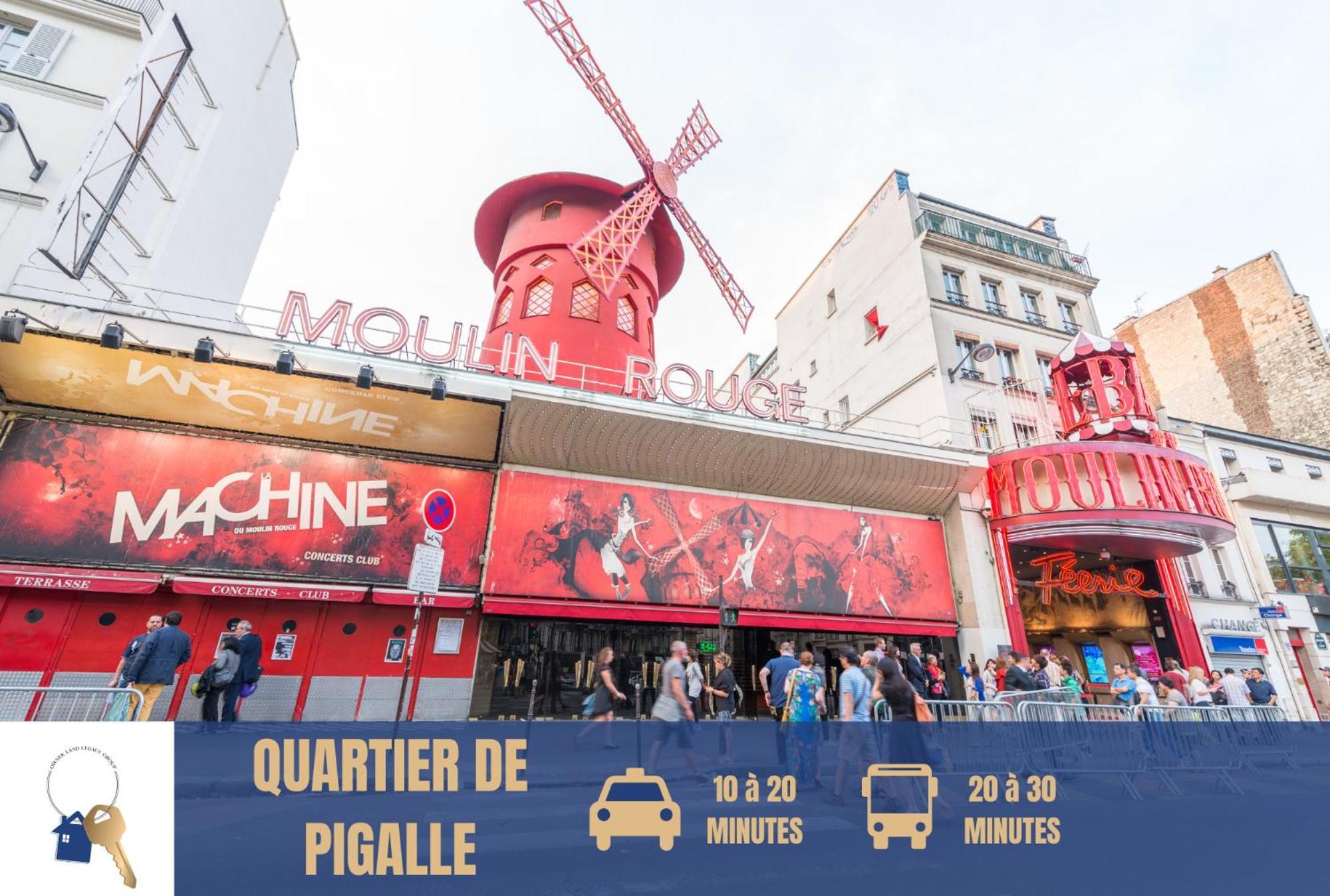 Accommodatie bij particulieren Lit Double Et Salon Avec Canape-lit A 10 Minutes Des Champs Elysees *