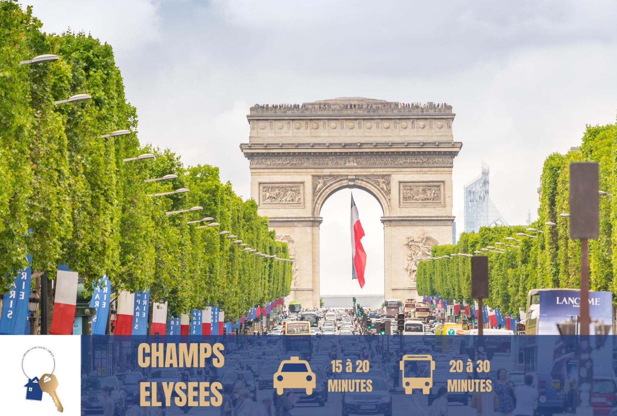 Alloggio in famiglia Lit Double Et Salon Avec Canape-lit A 10 Minutes Des Champs Elysees *